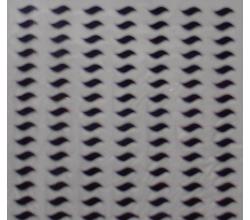 105 Buegelpailletten Welle 8 x 3 mm holo schwarz